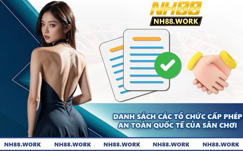 Danh sách các tổ chức cấp phép an toàn quốc tế của sân chơi