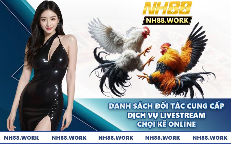 Danh sách đối tác cung cấp dịch vụ livestream chọi kê online