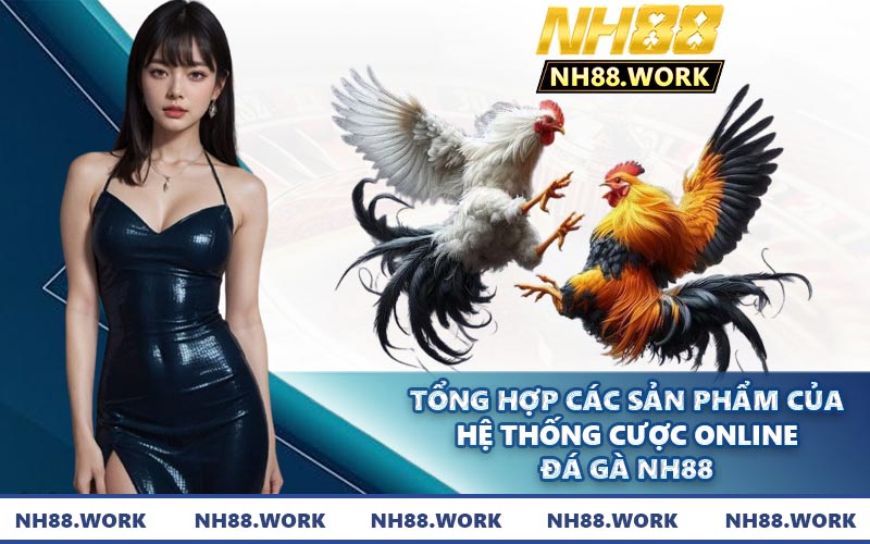 Tổng hợp các sản phẩm của hệ thống cược online đá gà NH88